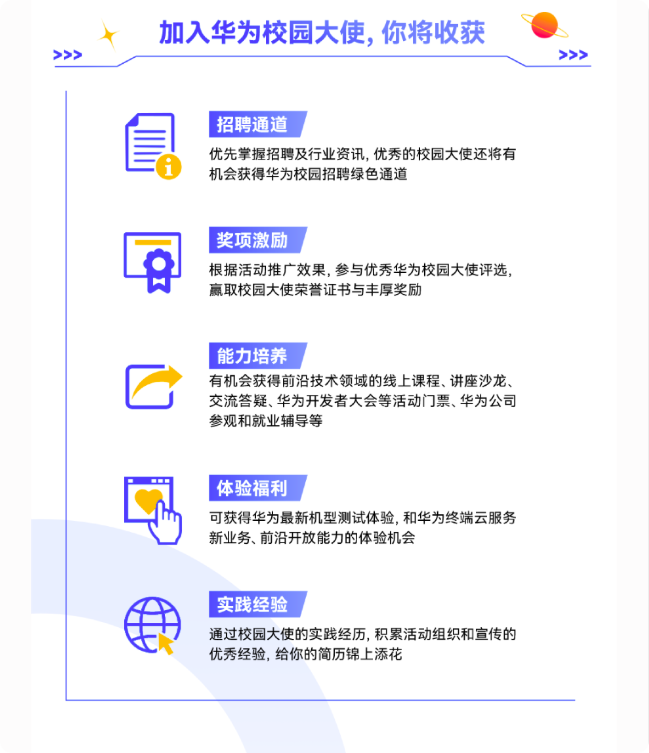 2025华为HSD校园大使报名-收获